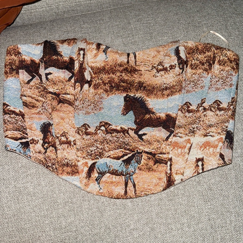 Women’s horse corset.